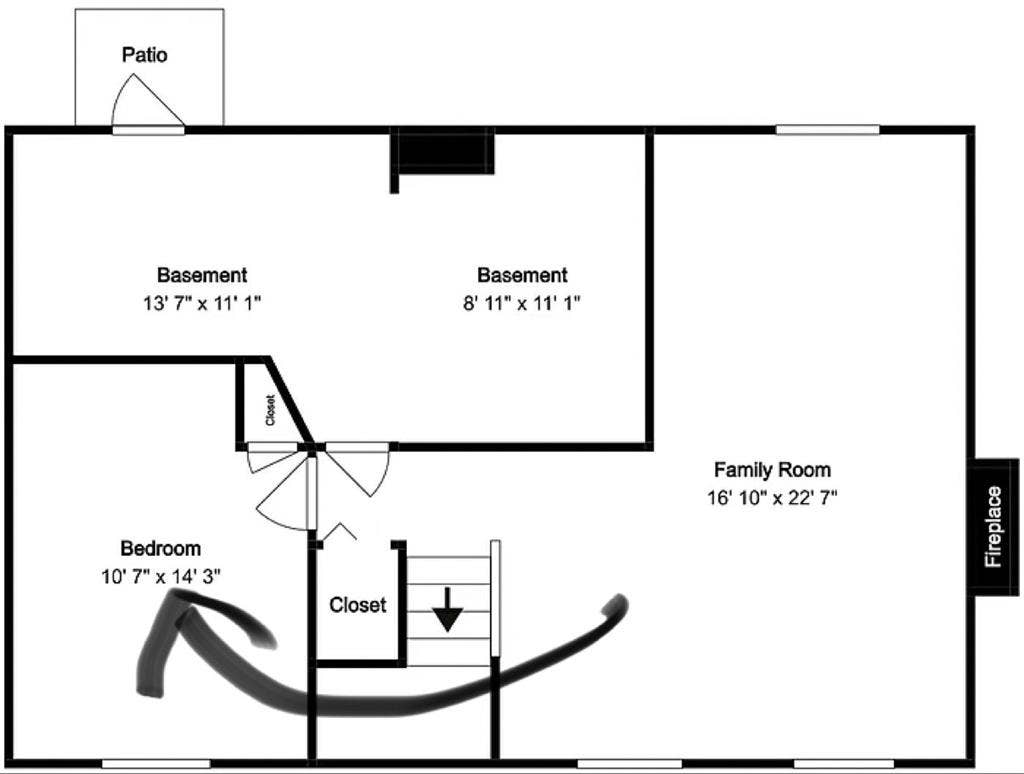 Private room responsible Roomate