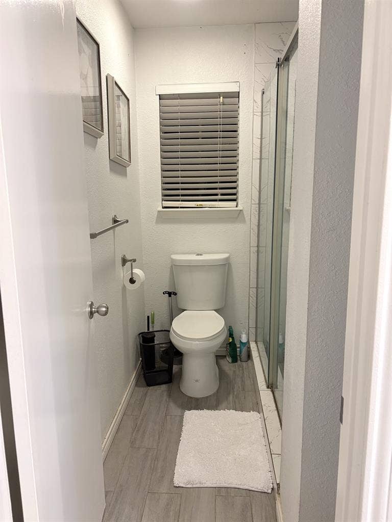Master bedroom and adjoining room