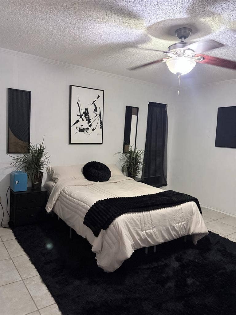 Master bedroom and adjoining room