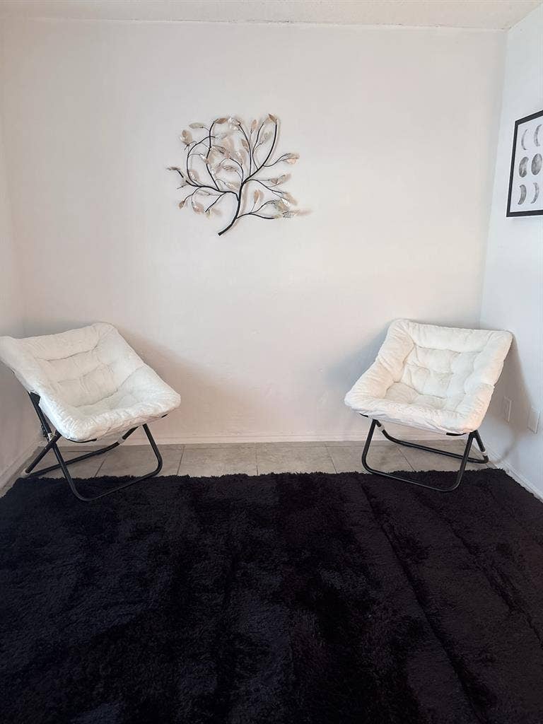 Master bedroom and adjoining room