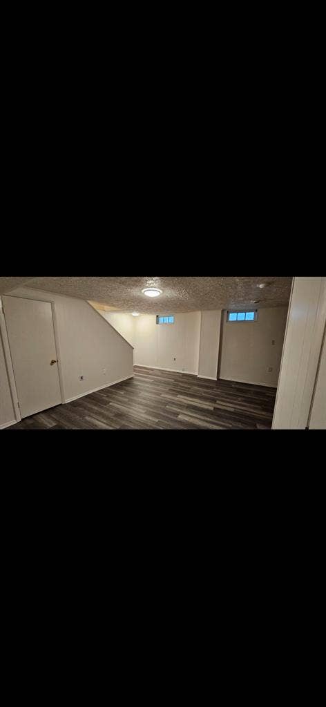 Basement with 1/2 bathroom