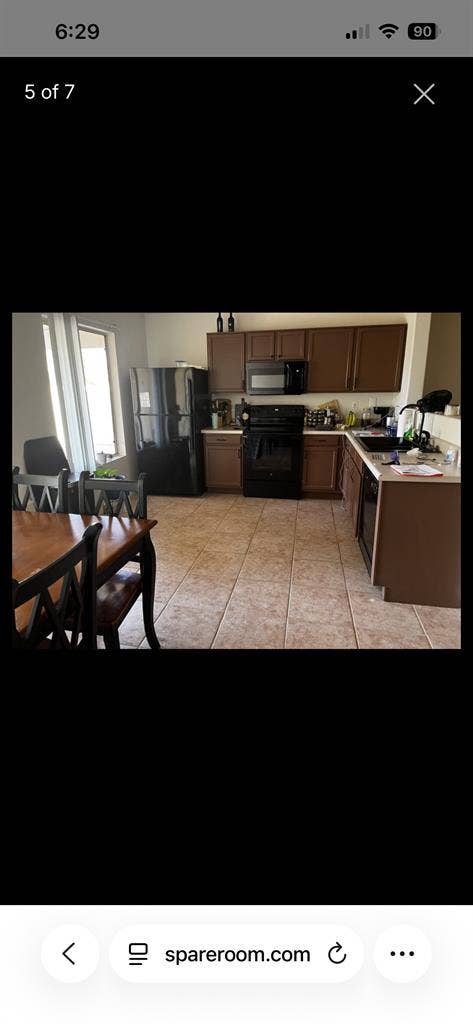 Bedroom for rent in 2 bedroom house