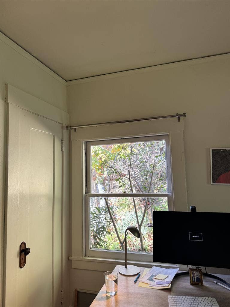 Master bedroom panoramic, quiet