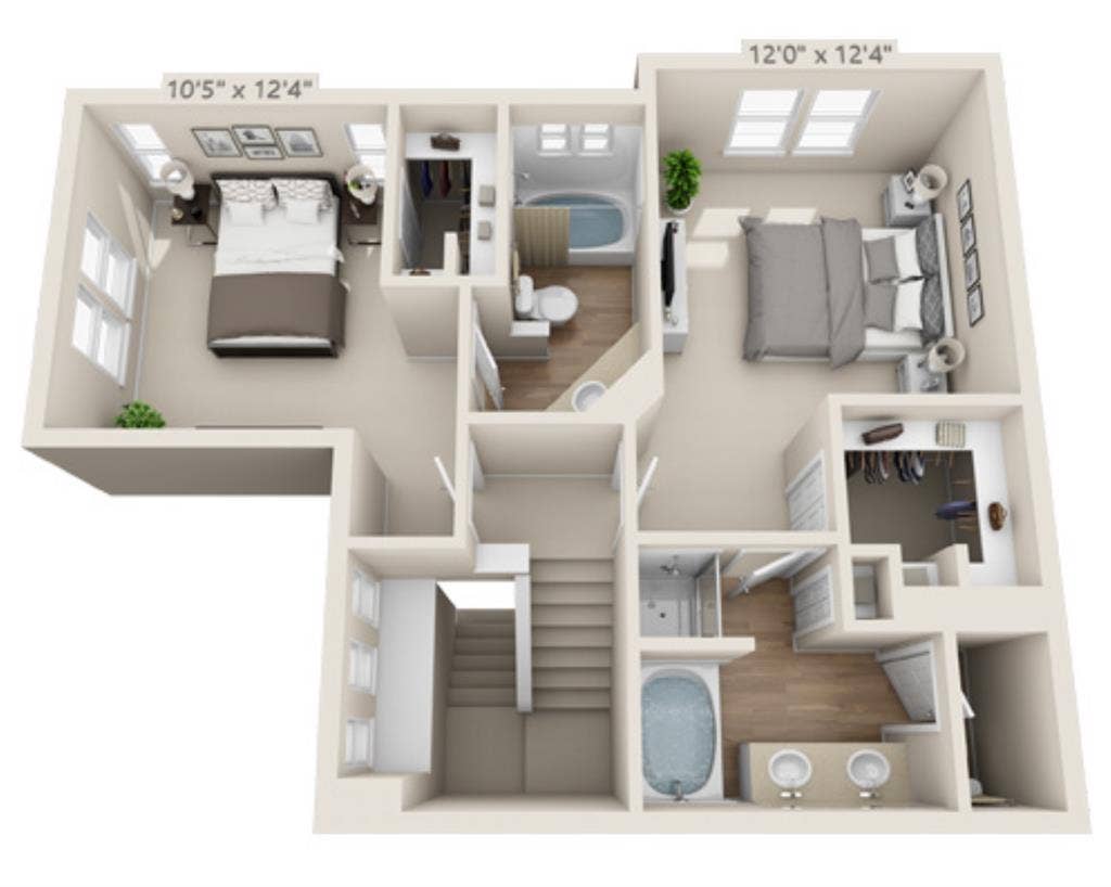 Beautiful large bedroom available