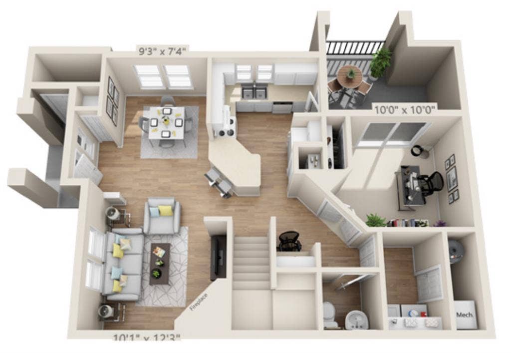 Beautiful large bedroom available