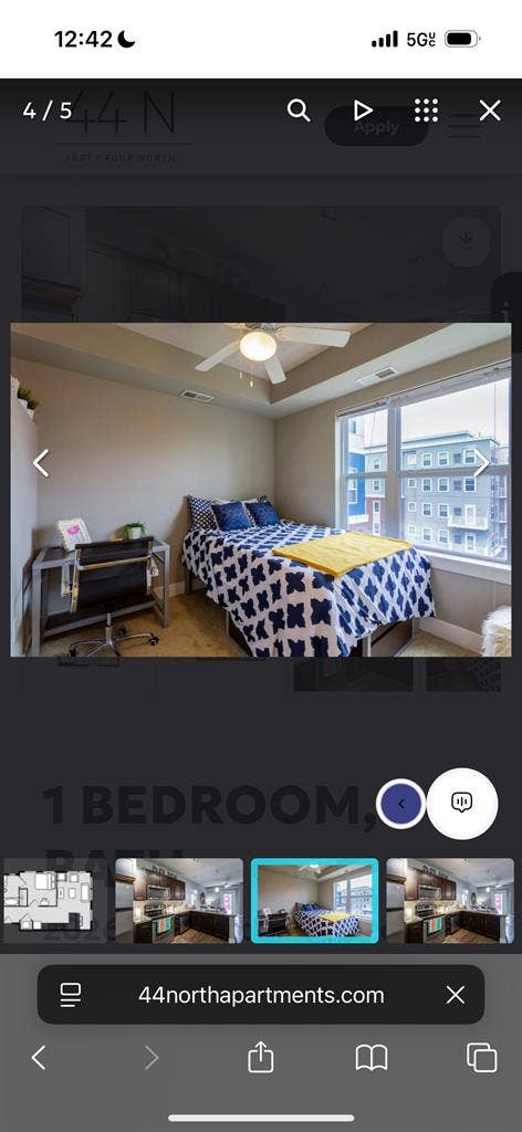 1 bed/bath lease takeover Jan-Jul27