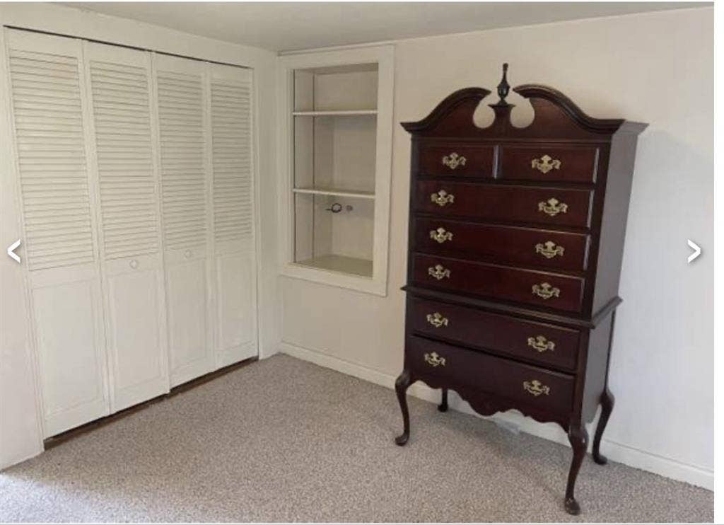 Furnished room in a country home