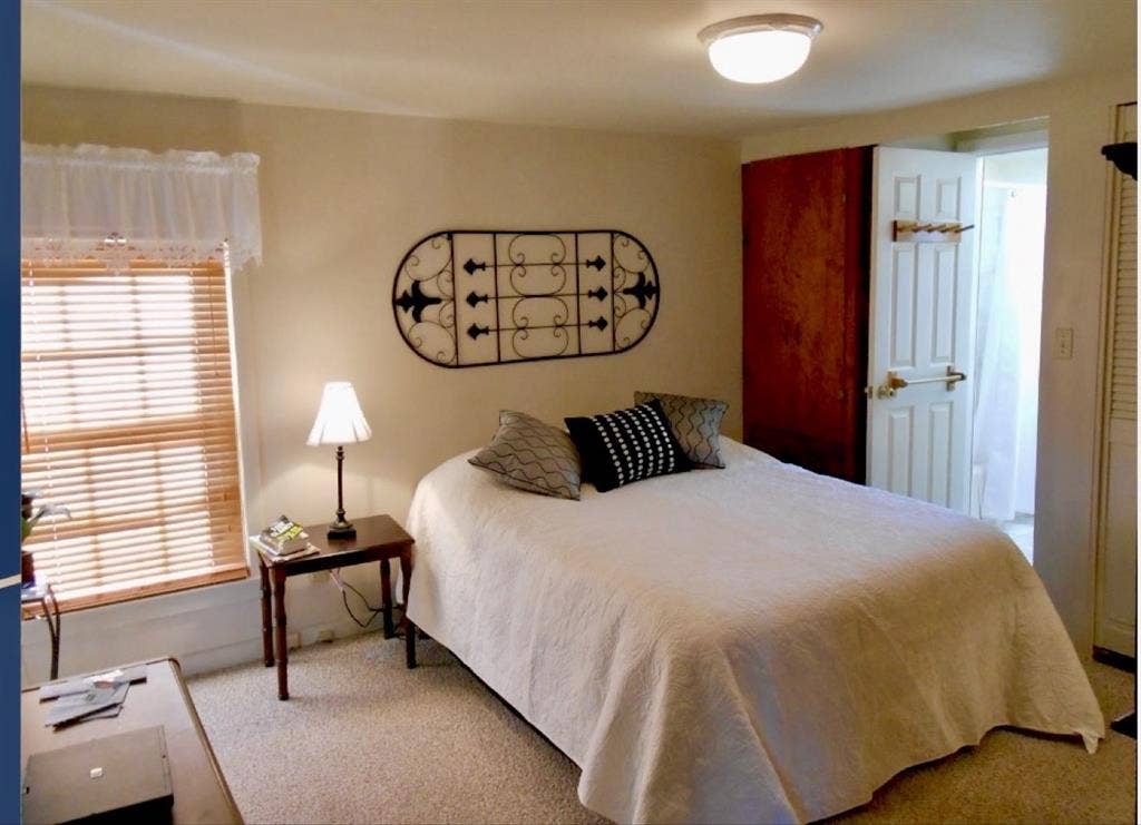 Furnished room in a country home