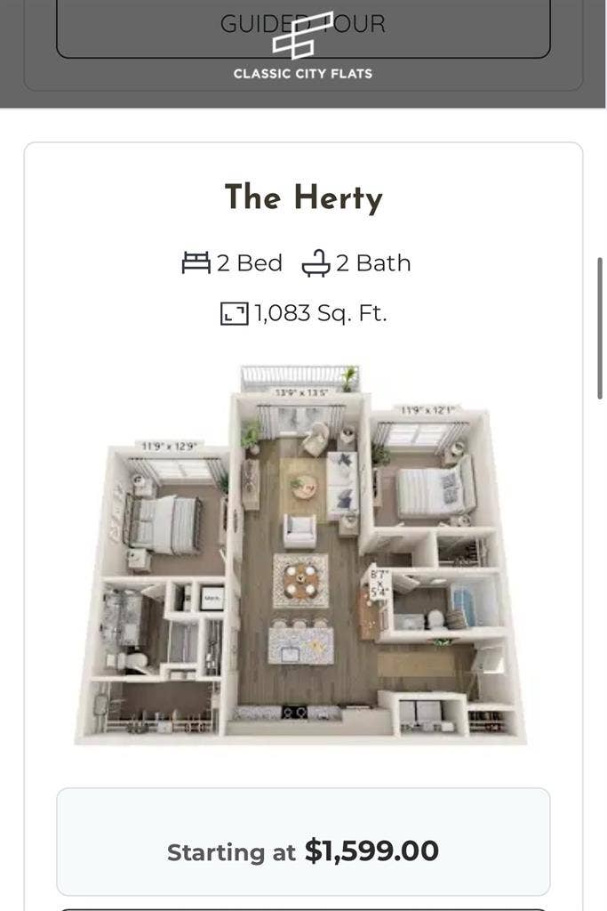 Roommate for 2 bed 2 bath
