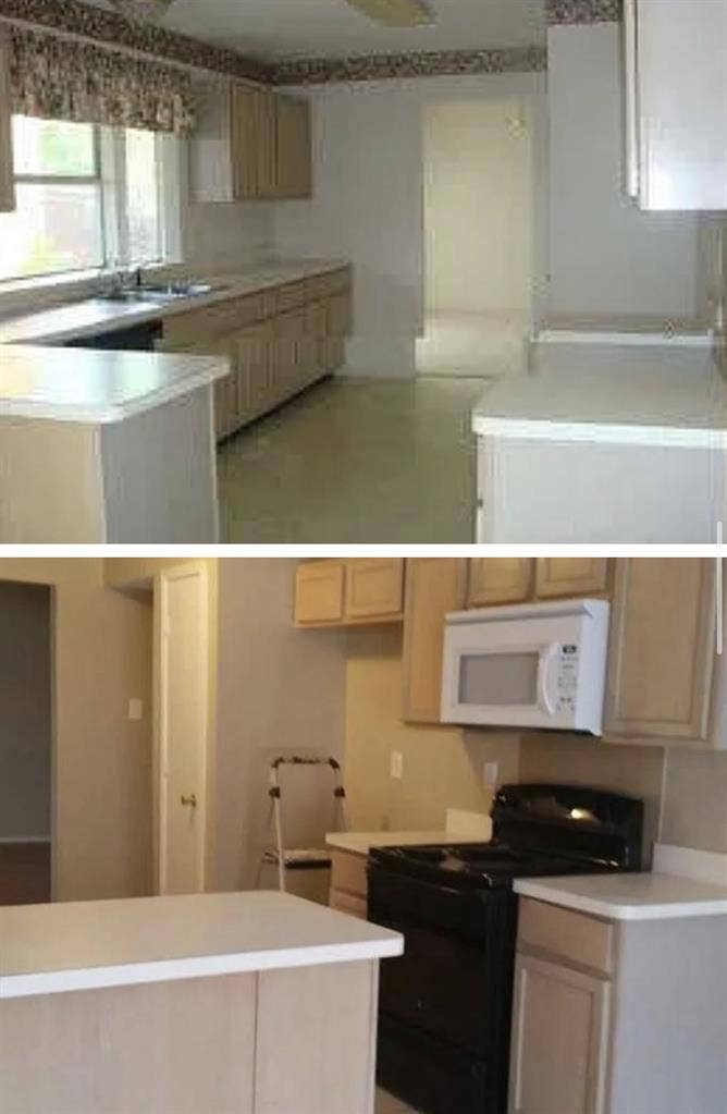 Home is furnished, room is not