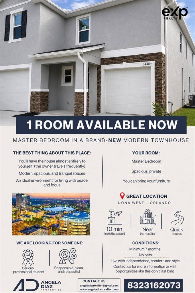 Lake Nona brand new townhouse masse