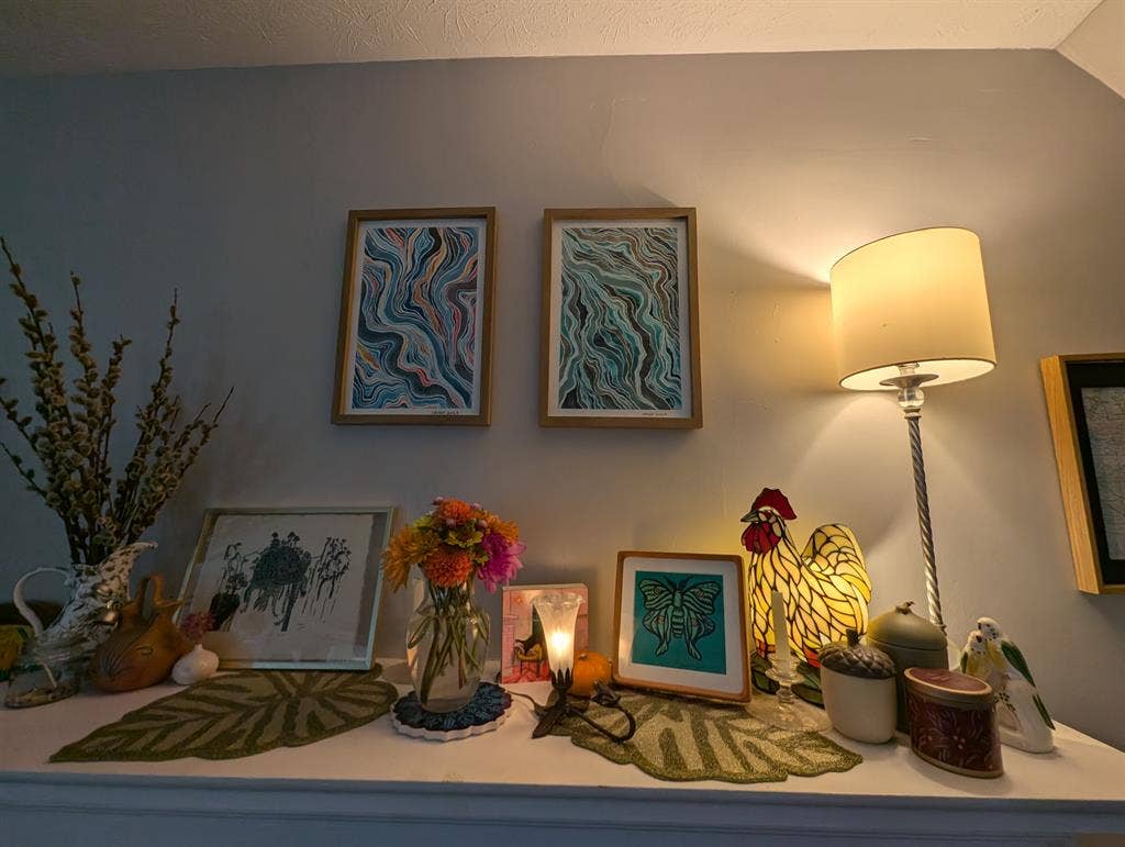 Cozy, Artsy Home