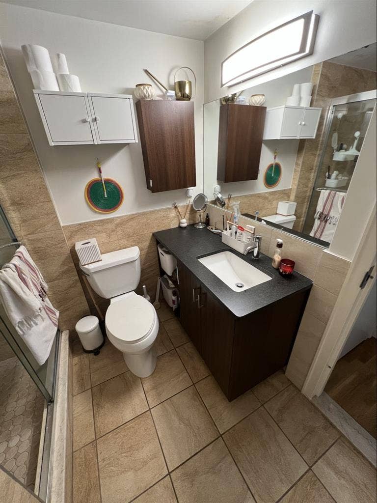 furnished room and bath in bk