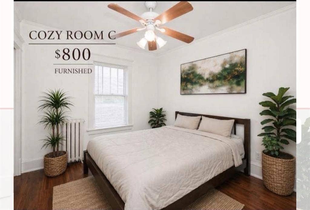 3 rooms available owner occupied