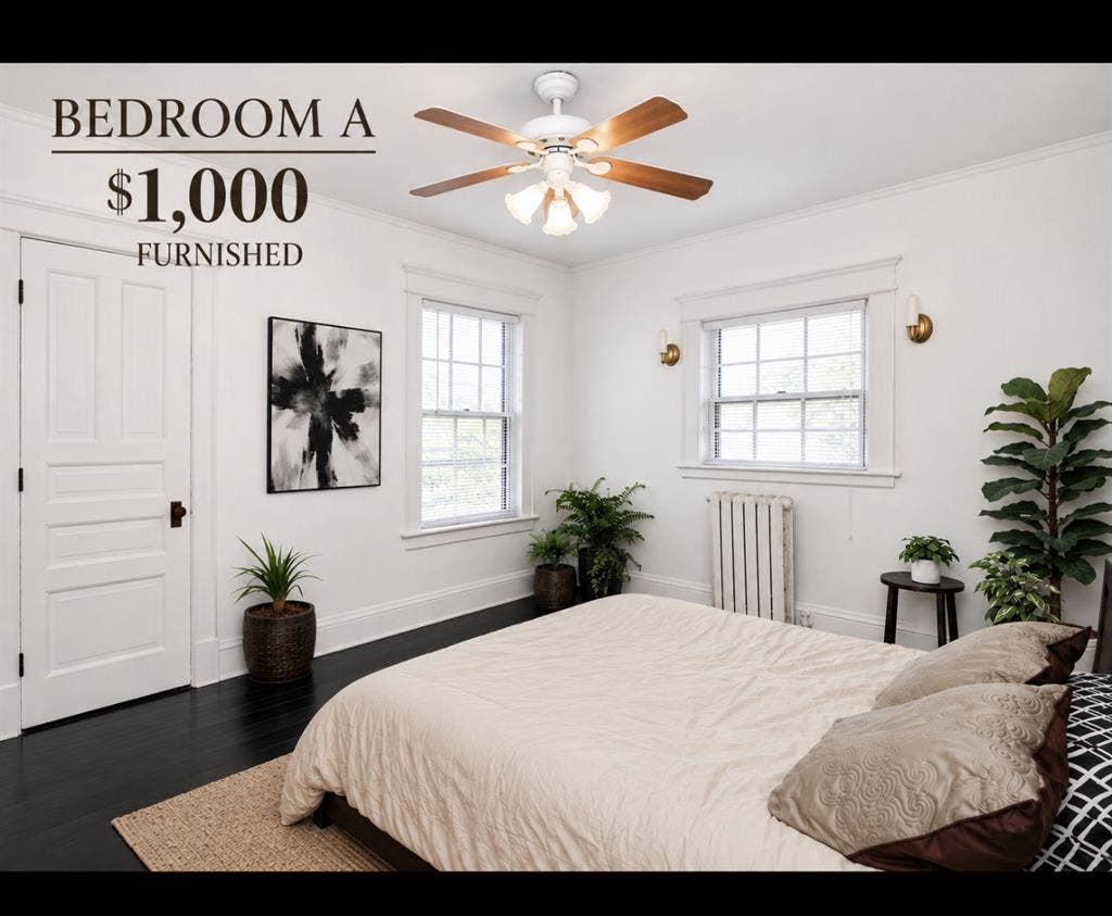 3 rooms available owner occupied