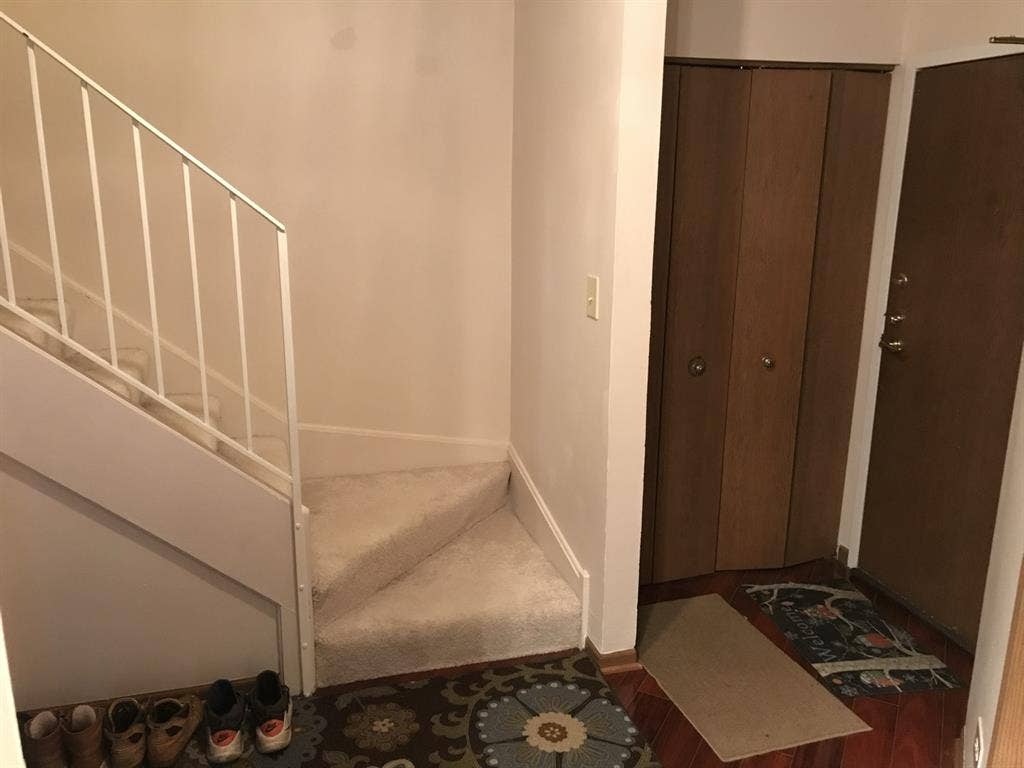 Furnished bedroom w/ walk in closet
