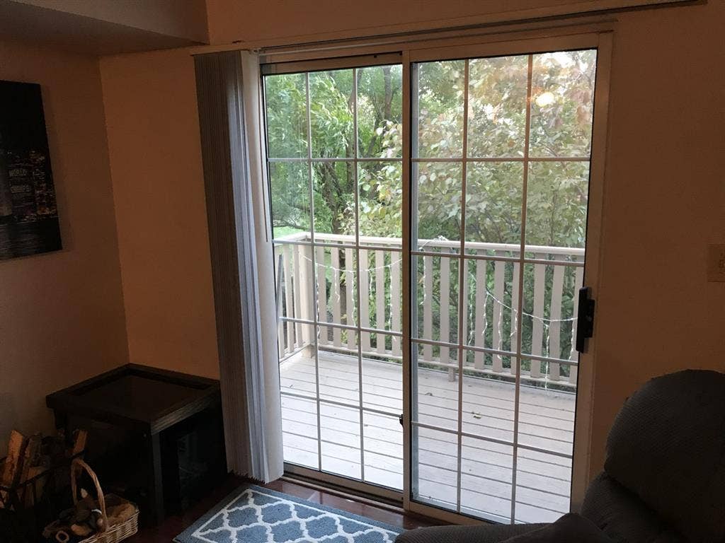 Furnished bedroom w/ walk in closet