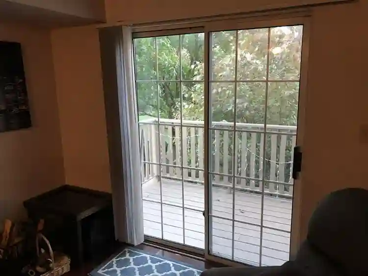 Furnished bedroom w/ walk in closet