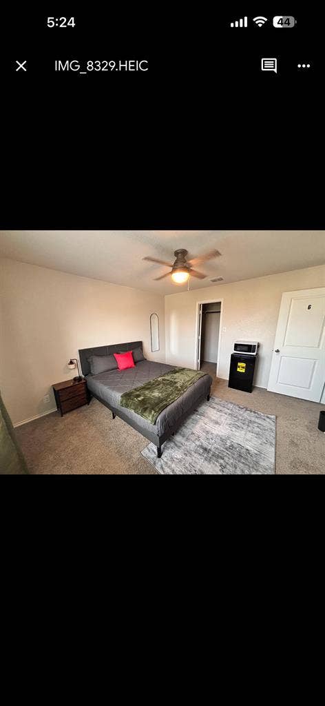 Queen bedroom available now!