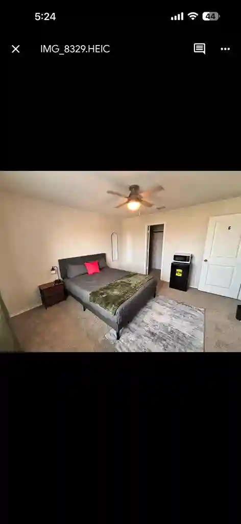 Queen bedroom available now!