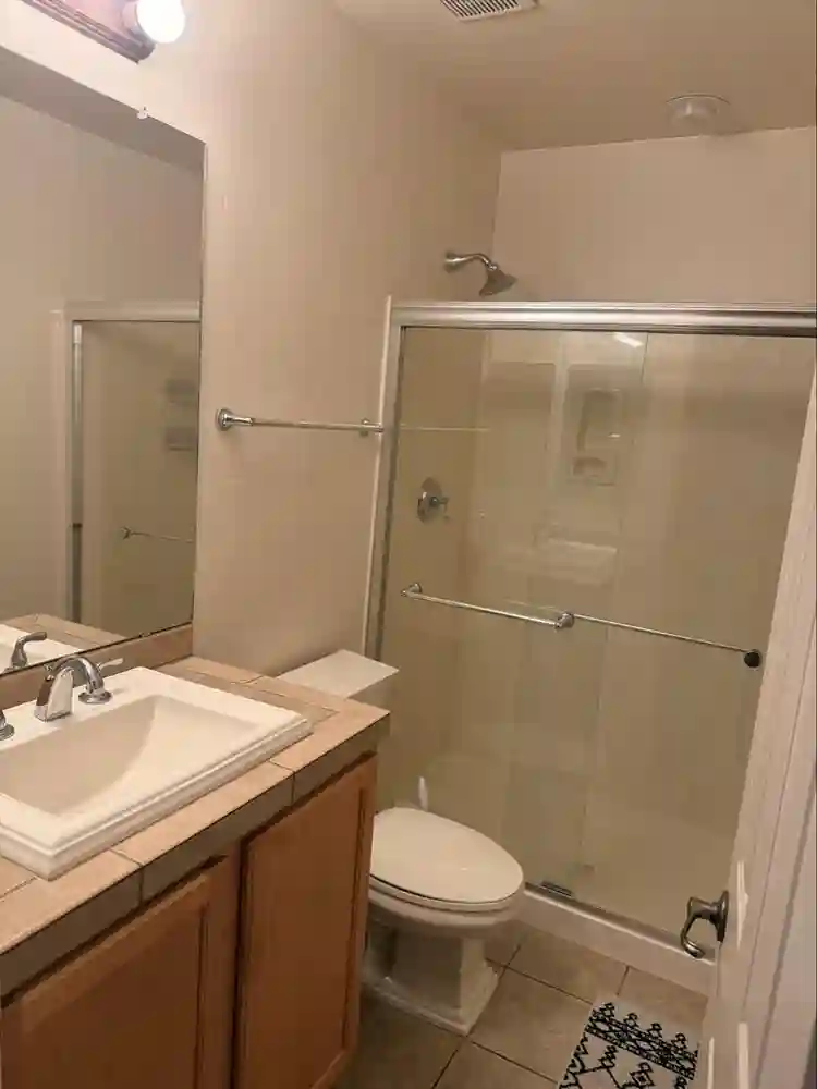 Specious semi furnished room