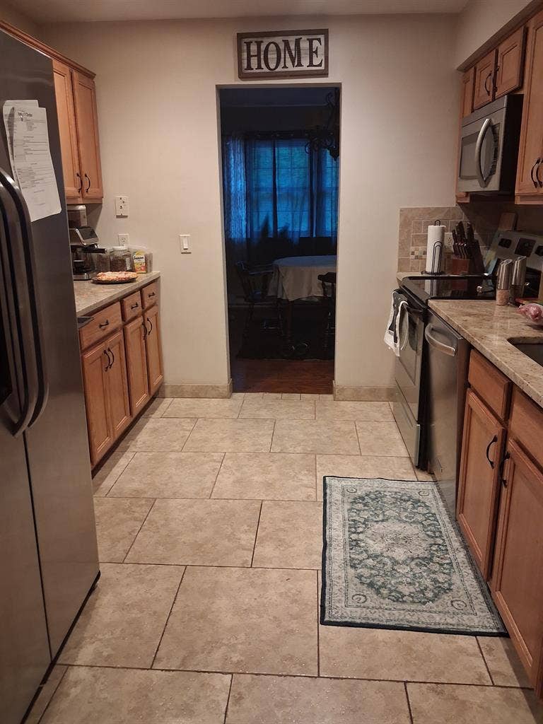Room and food included