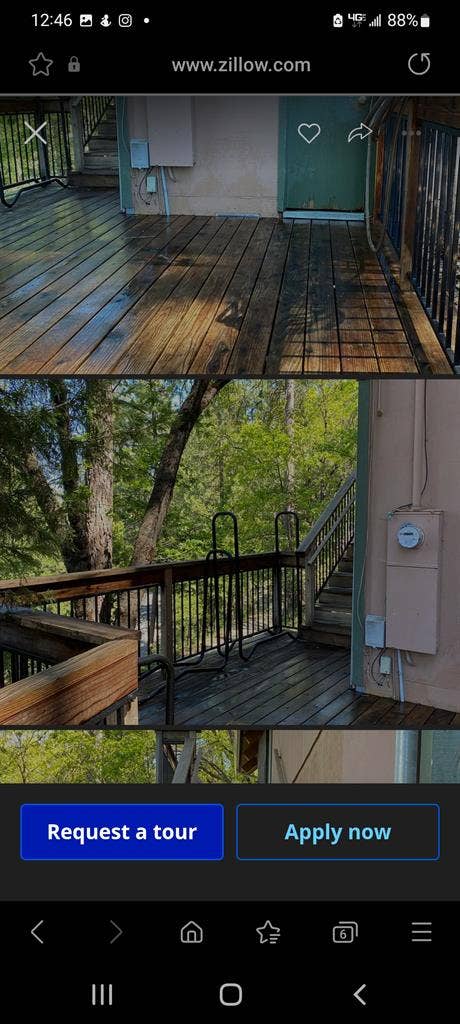 3 bed 2 bath, sits on a acre.