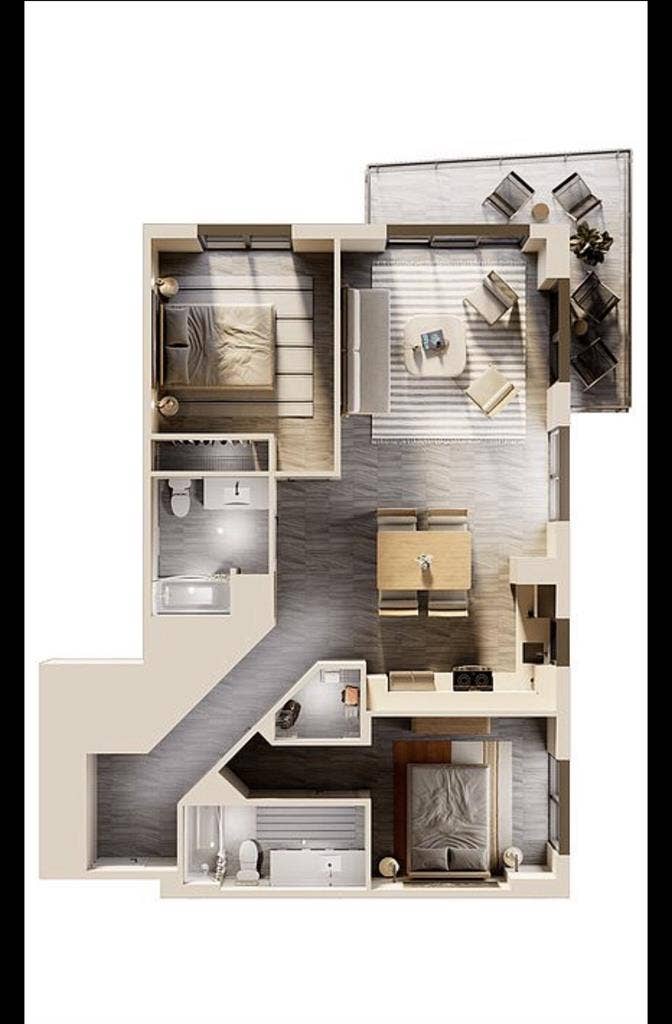 Miami DOWTOWN luxury condo