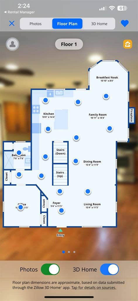 Huge 7 bedrm almost lakefront home!