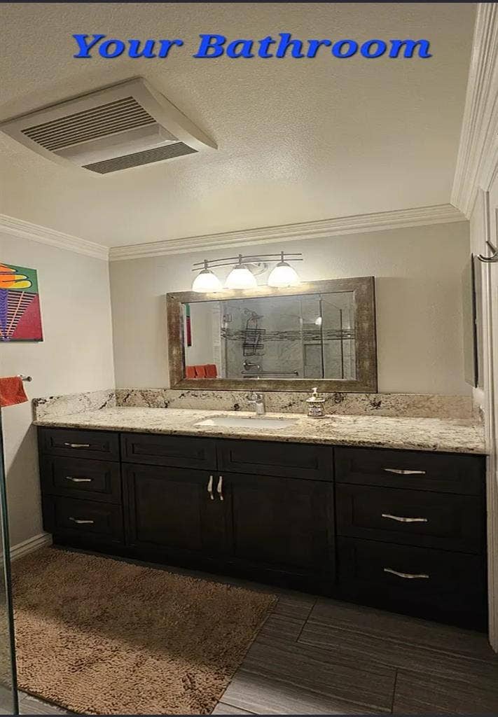 Spacious private room