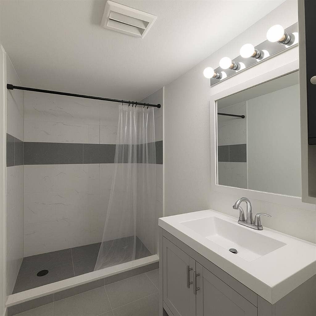 Master bedroom private bathroom