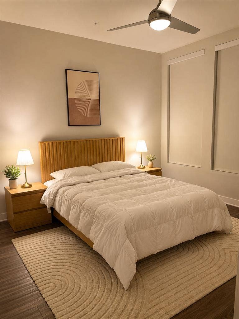 Luxury Furnished Bedroom: Hollywood