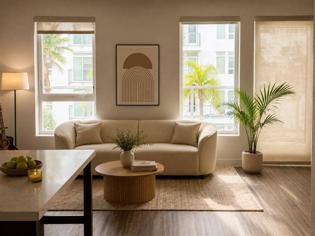 Luxury Furnished Bedroom: Hollywood