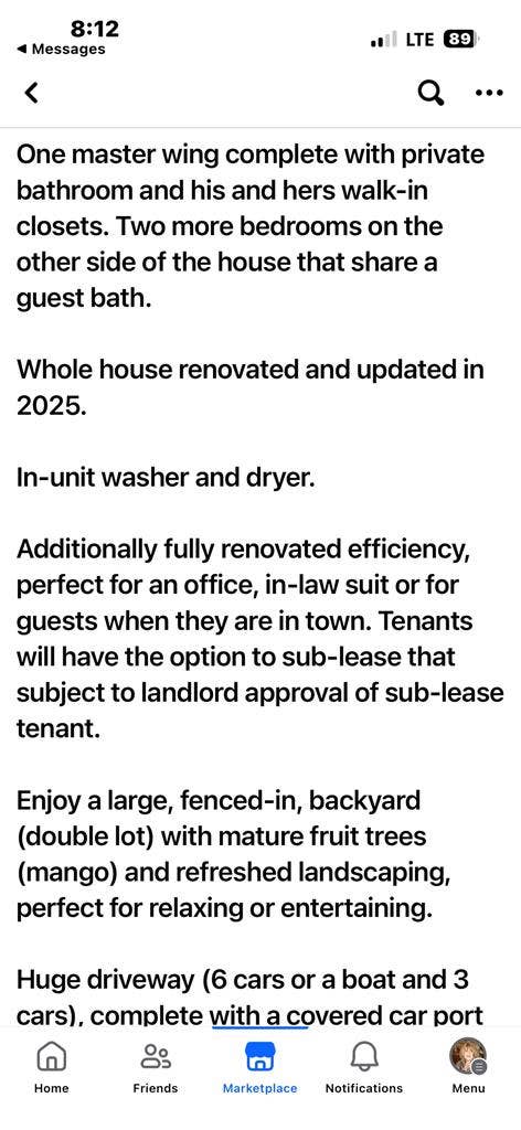 3 bedroom ranch plus a Studio apt