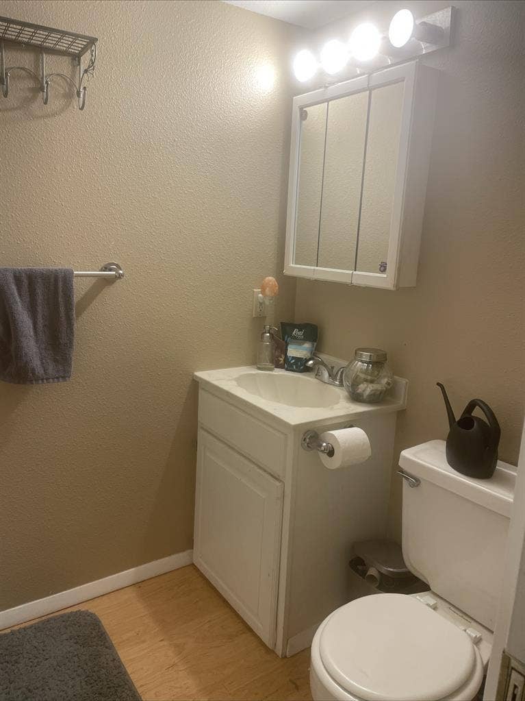 Partially furnished, room for rent