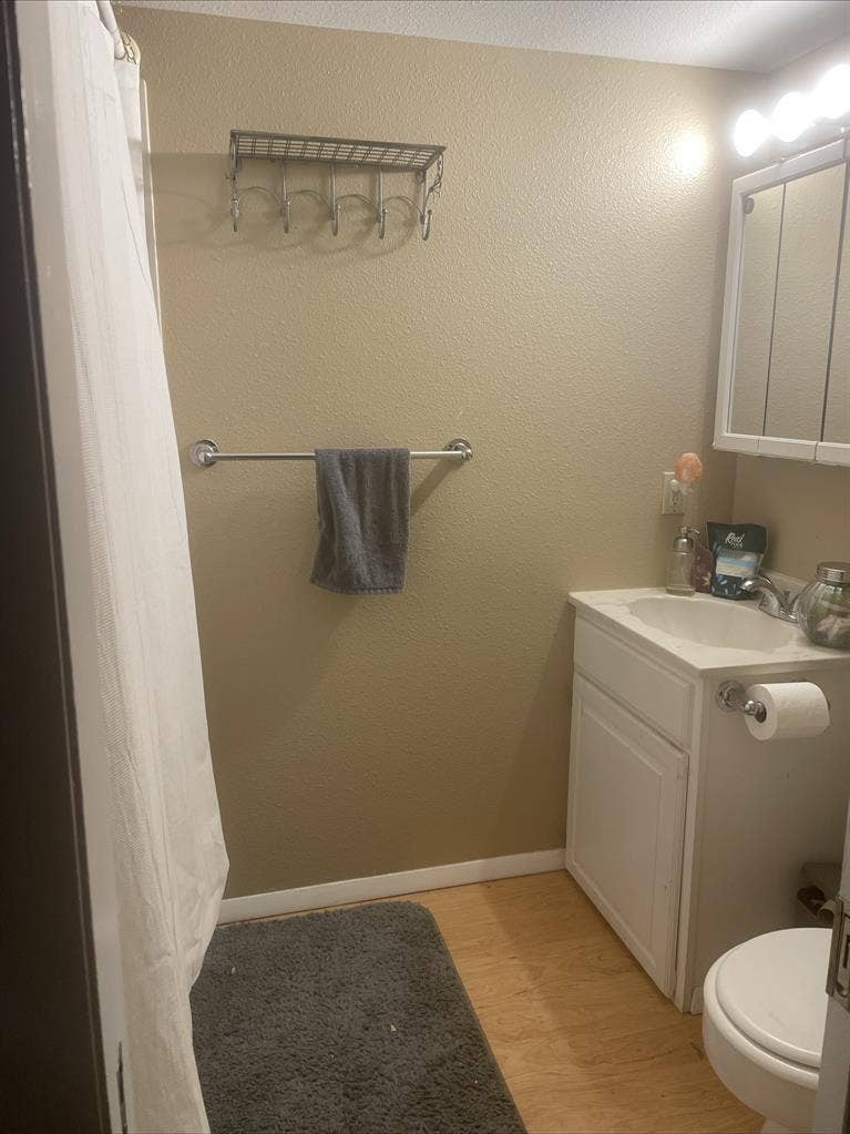 Partially furnished, room for rent