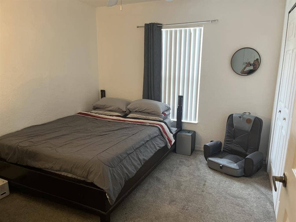 Room for rent with own bathroom.