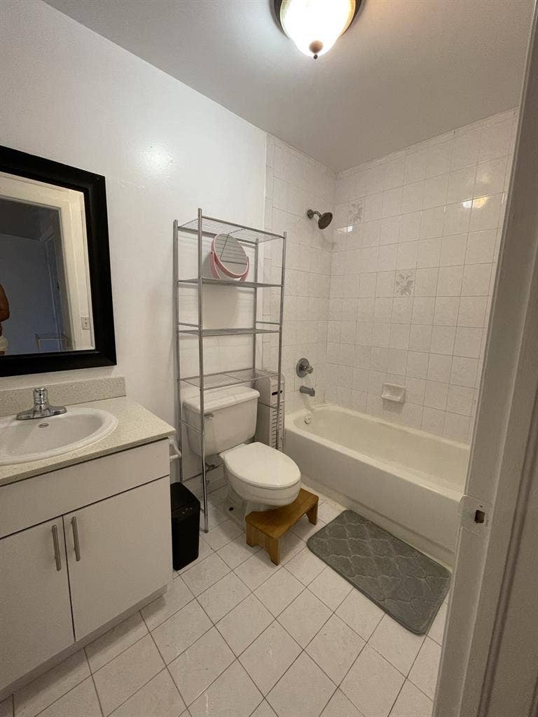 Spacious in-suite room, in a duplex
