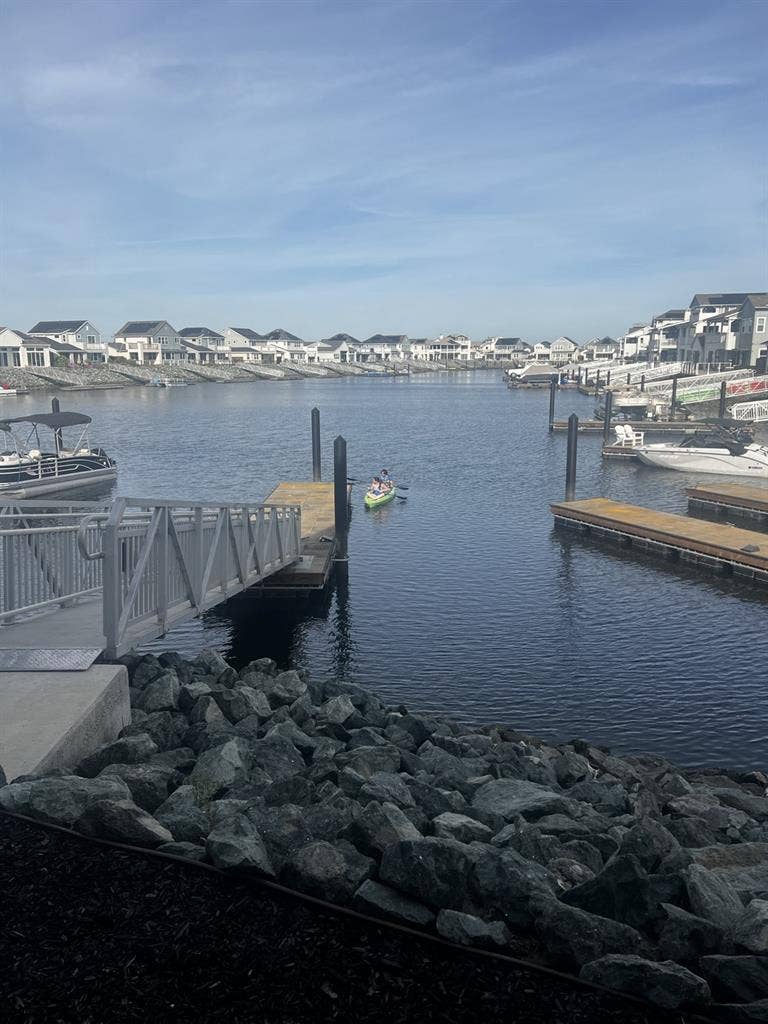 Delta coves on Bethel Island