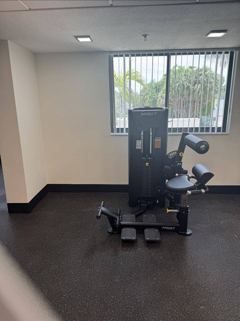 Full Gym on the Second Floor.