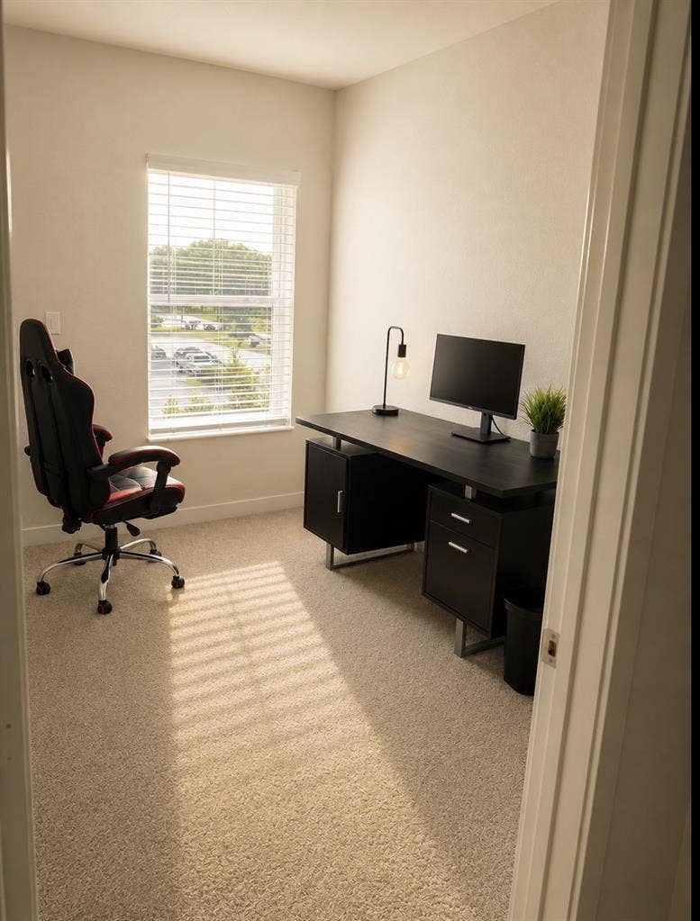 Private room and bathroom