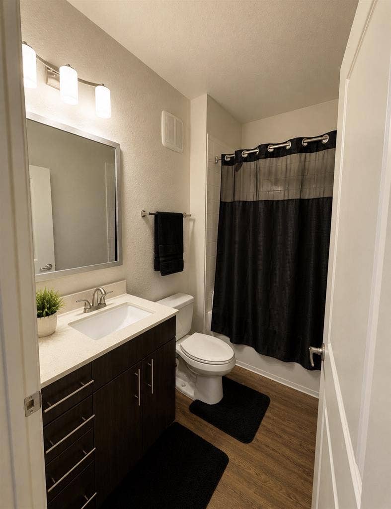 Private room and bathroom
