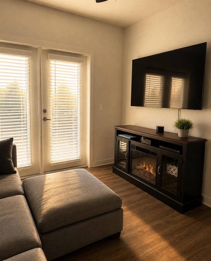 Private room and bathroom