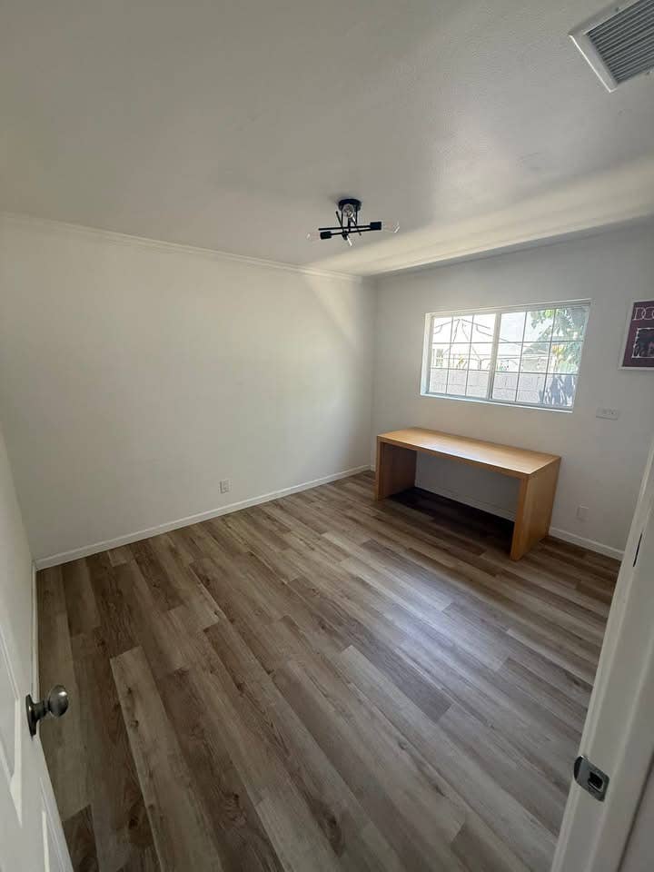 Master bedroom/private bath