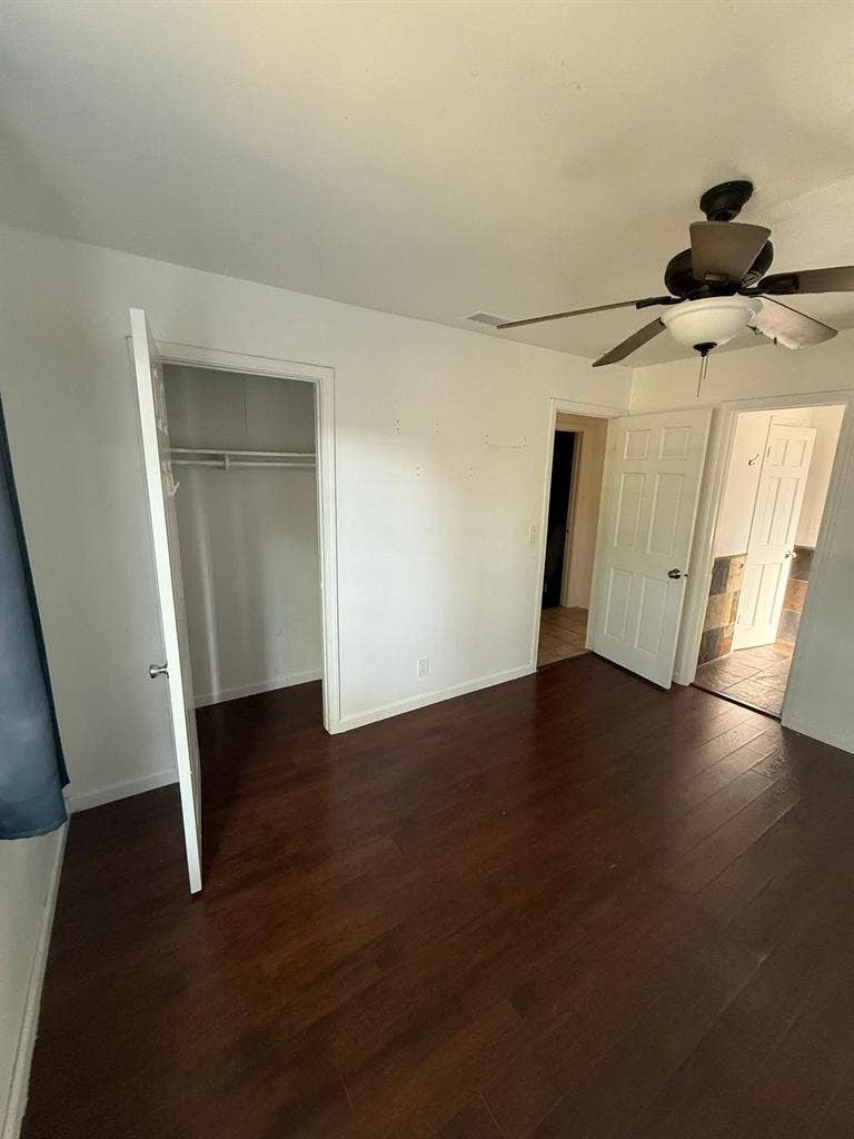 Master bedroom/private bath