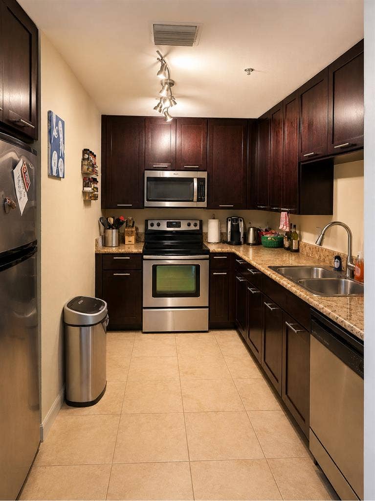 Private bed and bath available