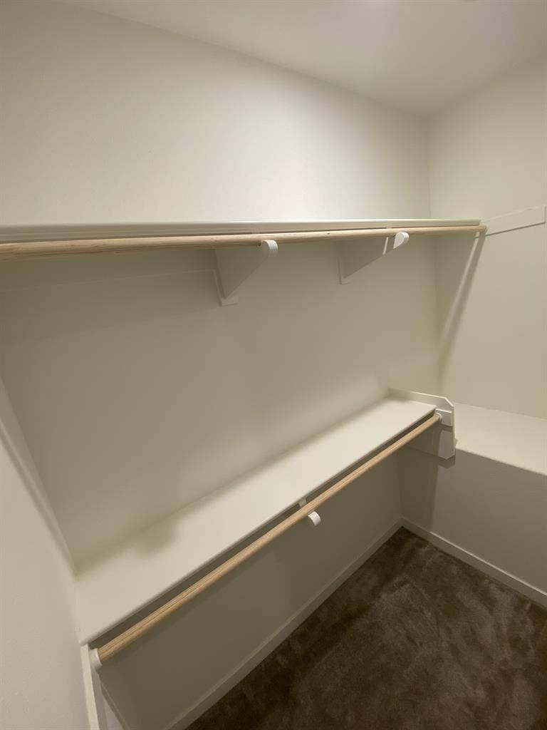 Master bedroom w/ ensuite bathroom