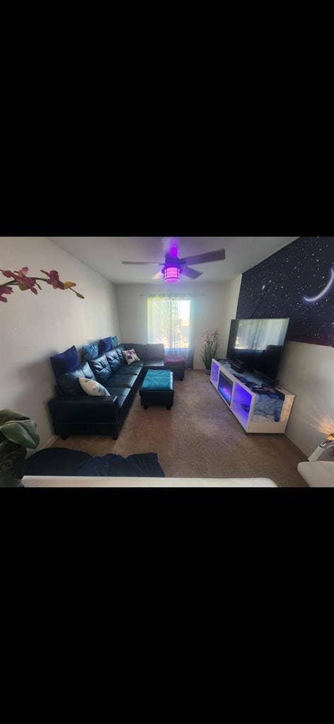 1 bedroom in a peaceful home.