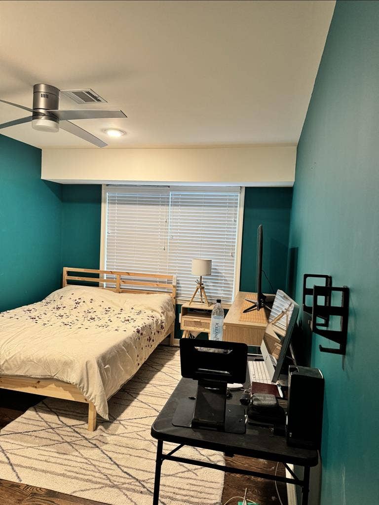 Furnished Bedroom w/ shared Bath