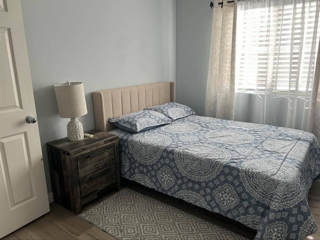 Bedroom with private bathroom